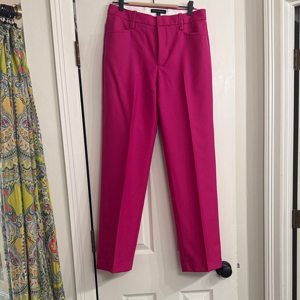 Banana Republic Fuchsia Pants